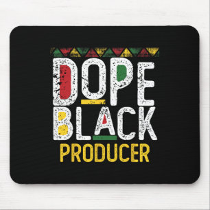 Alfombrilla De Ratón Productor negro de drogas Mes de la historia negra