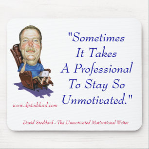 Alfombrilla De Ratón Profesionalmente desmotivado - cojín de ratón