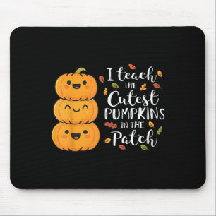 Alfombrilla De Ratón Profesor de Halloween Enseño las Calabazas más Lin
