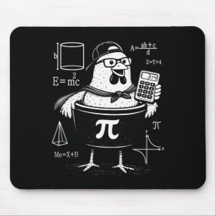 Alfombrilla De Ratón Profesor de matemáticas divertido con calculadora 