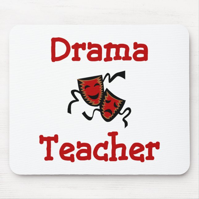 Alfombrilla De Ratón Profesor Mousepad del drama (Frente)