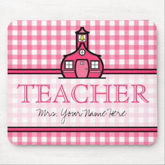 Alfombrilla De Ratón Profesor Mousepad - guinga rosada