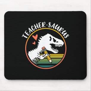 Alfombrilla De Ratón Profesor-saurus divertido diseño de dinosaurio pro