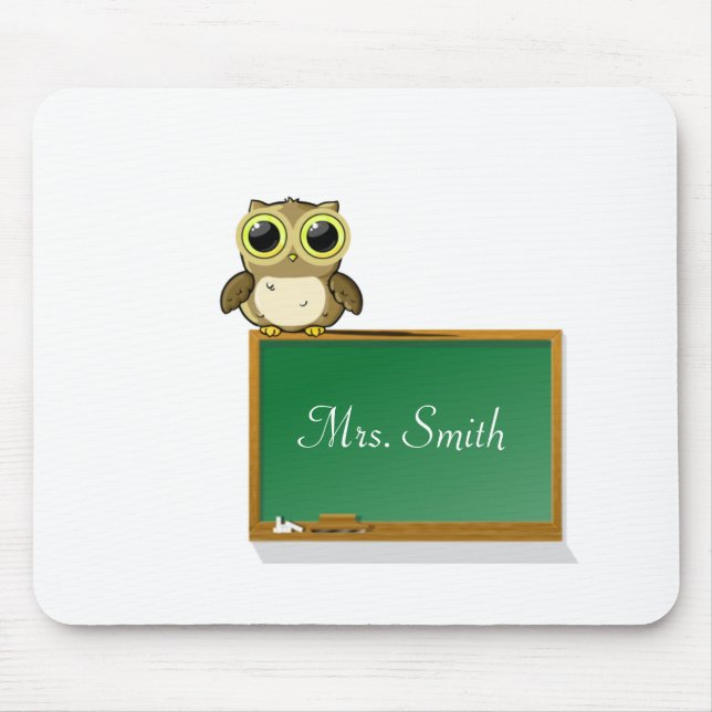 Alfombrilla De Ratón Profesora (Frente)
