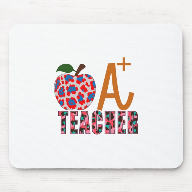 Alfombrilla De Ratón Profesora de Arte Apple A Plus (Frente)