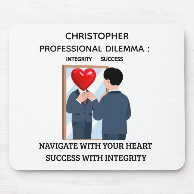 Alfombrilla De Ratón Professional Dilemma Personalized Office Mousepad  (Frente)