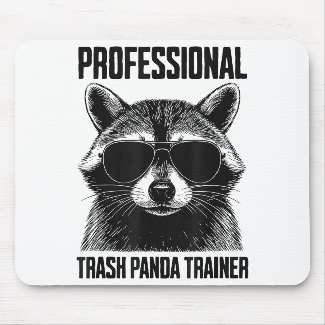 Alfombrilla De Ratón Professional Trash Panda Trainer  (Frente)