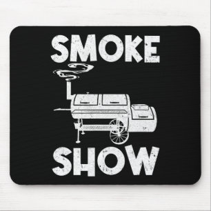 Alfombrilla De Ratón Programa De Humo Funny Bbq Fumador De Parrilladas