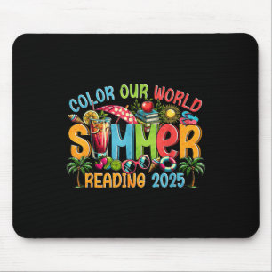 Alfombrilla De Ratón Programa de lecturas de verano de 2025 en color