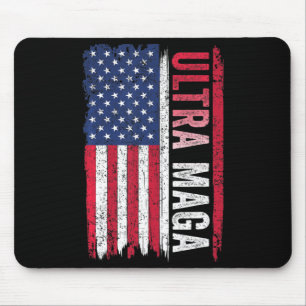 Alfombrilla De Ratón Programa Patriótico de Bandera Americana ULTRA MAG