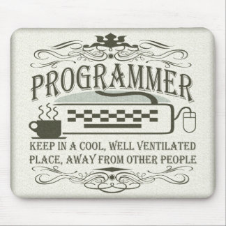 Alfombrilla De Ratón Programador divertido