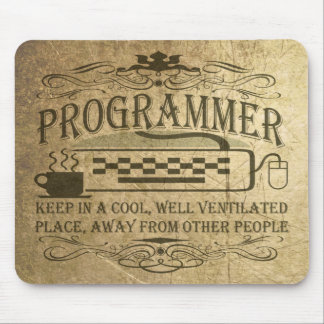 Alfombrilla De Ratón Programador divertido