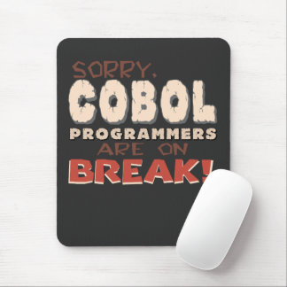 Alfombrilla De Ratón Programadores de Cobol en descanso