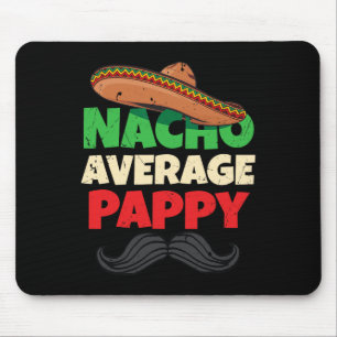 Alfombrilla De Ratón Promedio Pappy Daddy Día del Padre Pa American Dad