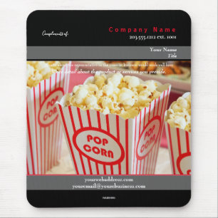 Alfombrilla De Ratón Promo Mousepad Popcorn Theme - HAMbyWG