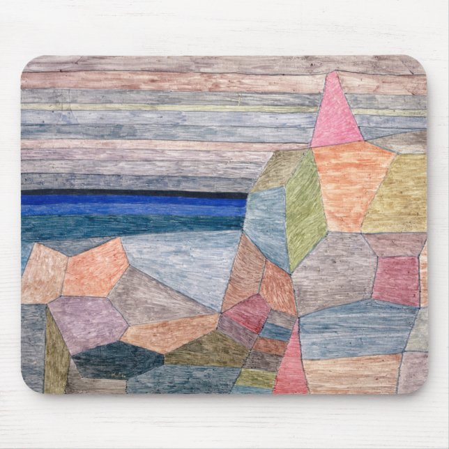 Alfombrilla De Ratón Promontorio Ph. (1933) de paul klee (Frente)