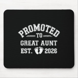 Alfombrilla De Ratón Promovido a tía abuela est 2026 de nueva mamá papá