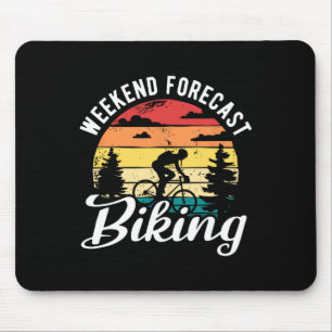 Alfombrilla De Ratón Pronóstico de fin de semana en bicicleta cuesta ab
