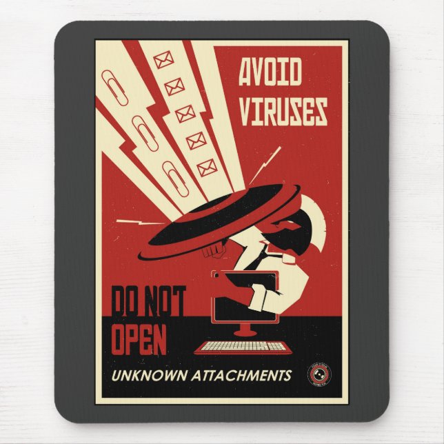 Alfombrilla De Ratón Propaganda de la oficina: Transferencias directas (Frente)