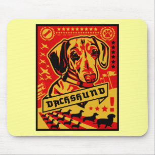 Alfombrilla De Ratón Propaganda del Dachshund