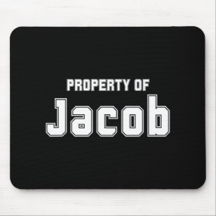 Alfombrilla De Ratón Propiedad de Jacob Regalos Divertidos de Despedida