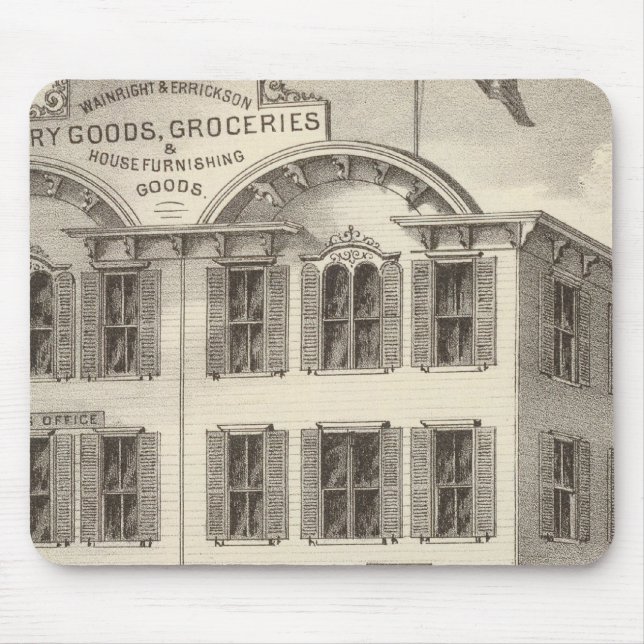 Alfombrilla De Ratón Propiedad Store de Wainright y Erickson (Frente)