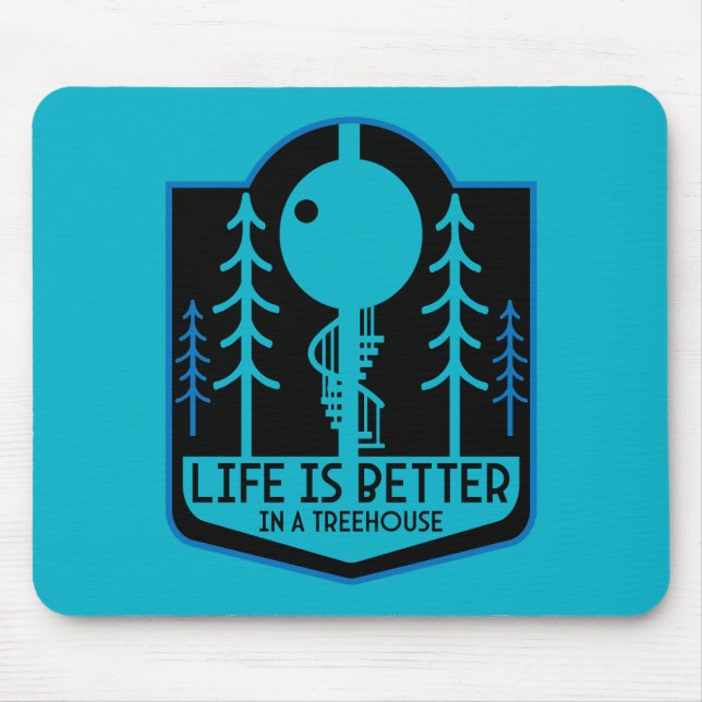 Alfombrilla De Ratón Propietarios de Treehouse (Frente)