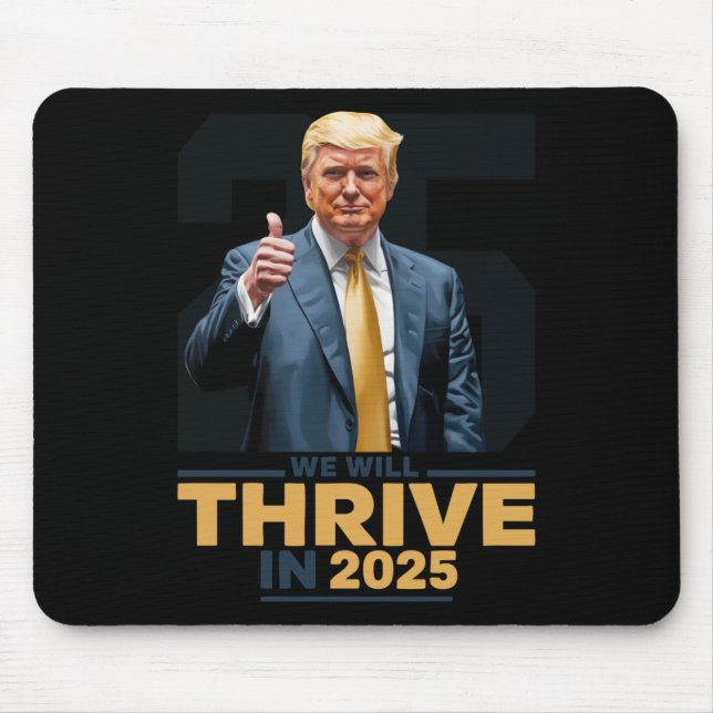 Alfombrilla De Ratón ¡Prosperaremos En 2025! (Frente)