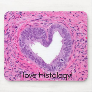 Alfombrilla De Ratón ¡próstata - corazón, amo la histología!