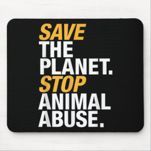 Alfombrilla De Ratón Protección Ambiental Bienestar Animal Vegano Día d