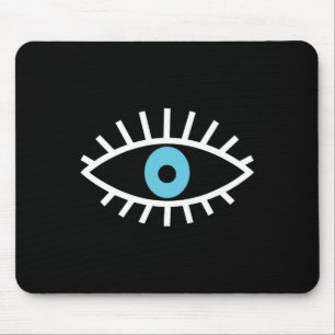 Alfombrilla De Ratón Protección del Ojo Malo Espiritual Estético Yoga E