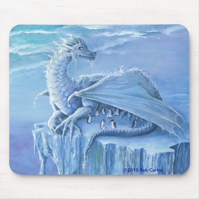 Alfombrilla De Ratón Protector Mousepad del pingüino (Frente)