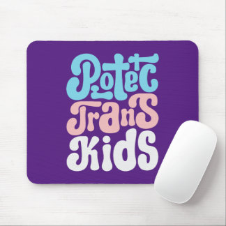Alfombrilla De Ratón Proteger a los niños transexuales Mousepad