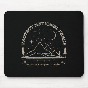 Alfombrilla De Ratón Proteger Nuestros Parques Nacionales Anti Tru Gráf