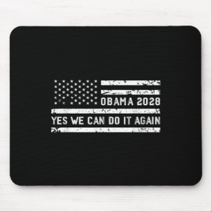 Alfombrilla De Ratón Protesta política 2028 patriótica retro de Obama