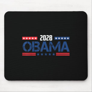 Alfombrilla De Ratón Protesta política 2028 patriótica retro de Obama