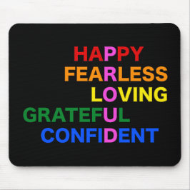 Alfombrilla De Ratón PROUD Bright Black Mousepad