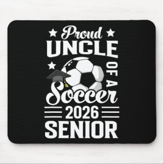 Alfombrilla De Ratón Proud Uncle Of A Soccer Senior 2026 Graduation 