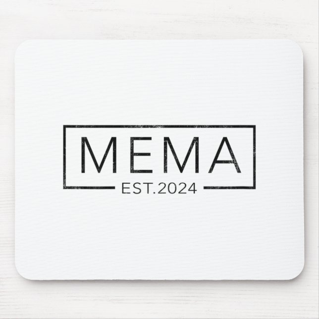 Alfombrilla De Ratón Próximamente El Día de la Madre Mema 2024 Mema Est (Frente)