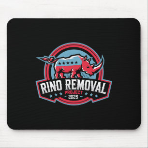 Alfombrilla De Ratón Proyecto de eliminación de rinos Rrp Divertido Tru