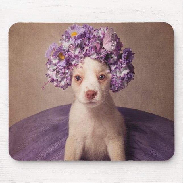 Alfombrilla De Ratón Proyecto de mascotas del refugio - Fiona (Frente)