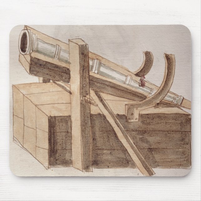 Alfombrilla De Ratón Proyecto para un cañón (Frente)