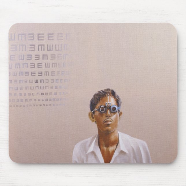 Alfombrilla De Ratón Prueba 3 Medinipur la India del ojo (Frente)