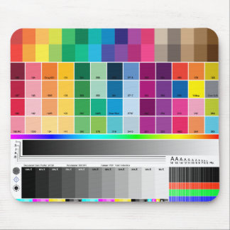 Alfombrilla De Ratón Prueba de color Mousepad
