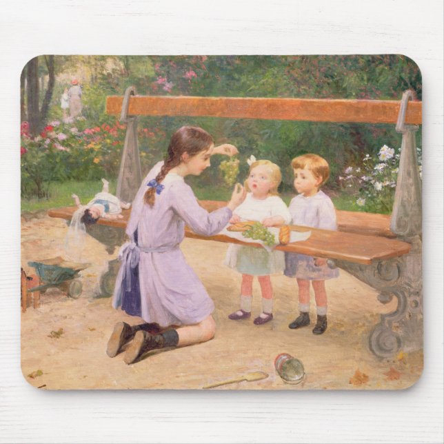 Alfombrilla De Ratón Prueba de la uva (Frente)