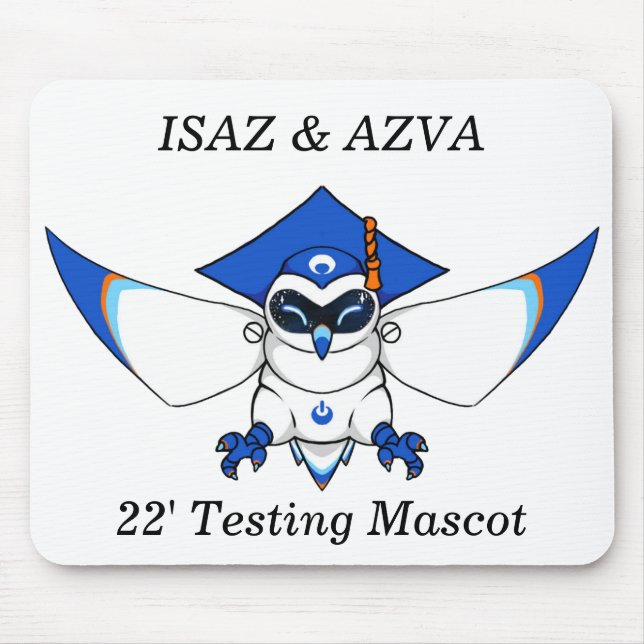 Alfombrilla De Ratón Prueba de mascota (Frente)