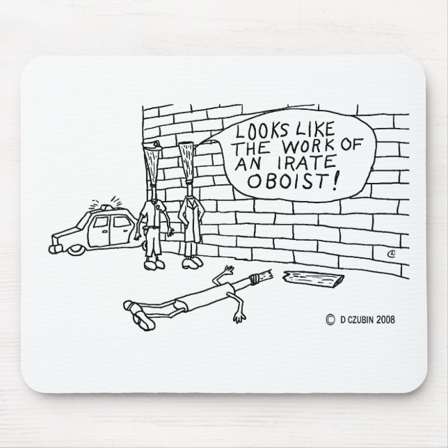 Alfombrilla De Ratón Prueba de pared (Frente)