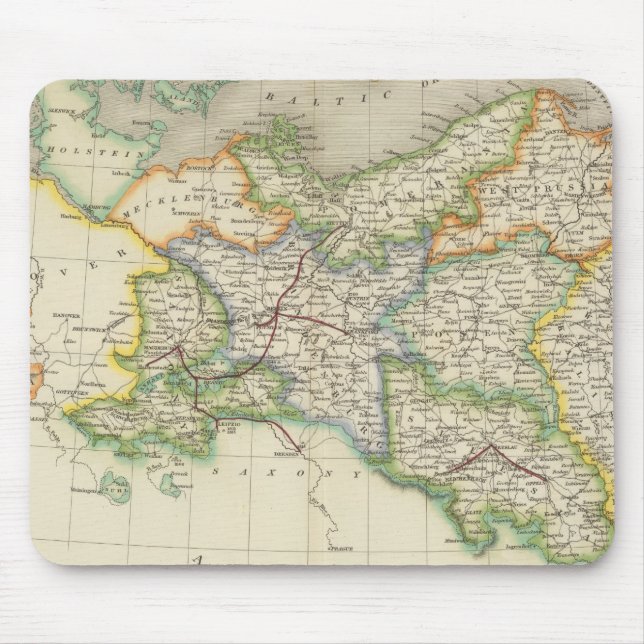 Alfombrilla De Ratón Prusia y Polonia (Frente)
