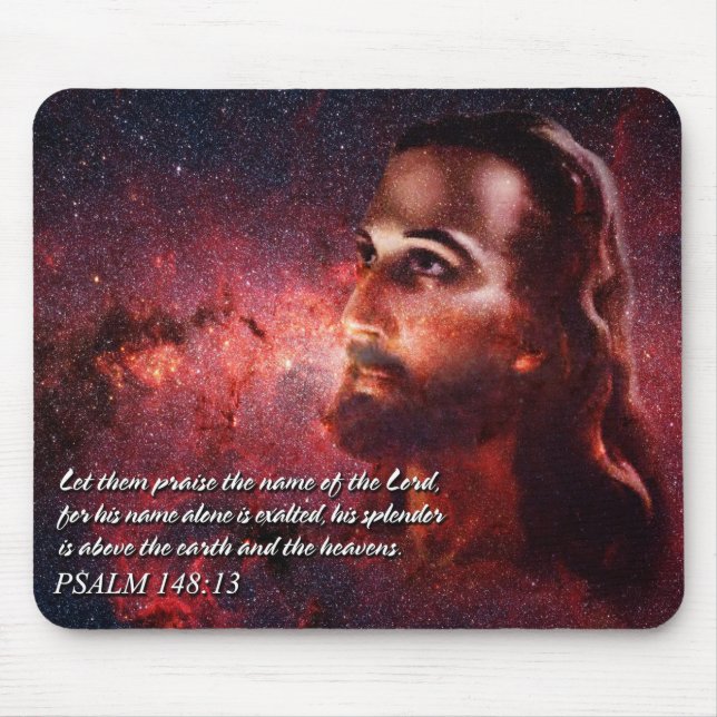 Alfombrilla De Ratón PSALM 148:13 Mousepad (Frente)