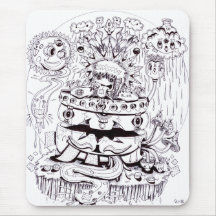 Psicodélico blanco y negro